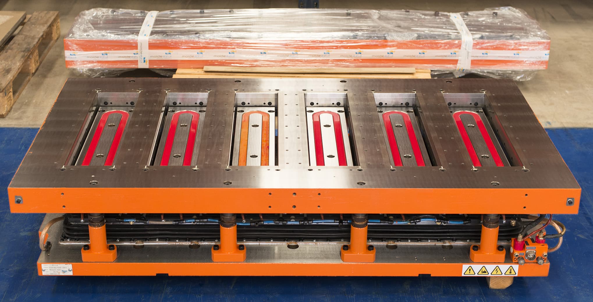 Industrial Ceramic Molds in Manufacturing Facility